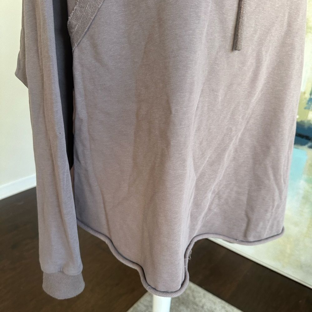 AS Revival Mauve Hooded Oversized Sweatshirt S - Picture 3 of 7